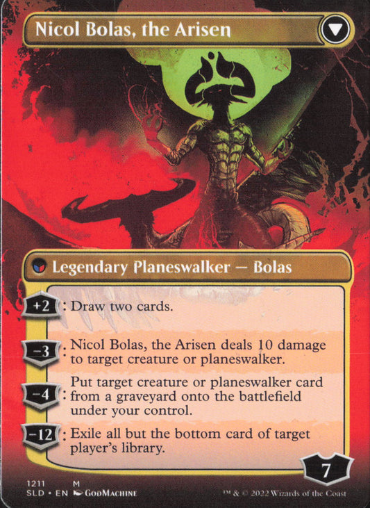 Nicol Bolas, the Ravager (Display Commander) - Thick Stock Lair Drop Series