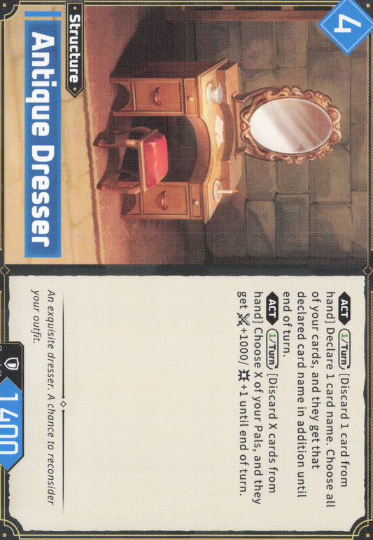 Antique Dresser Uncommon BP01: Dawn of Palpagos EBP01-040 NM