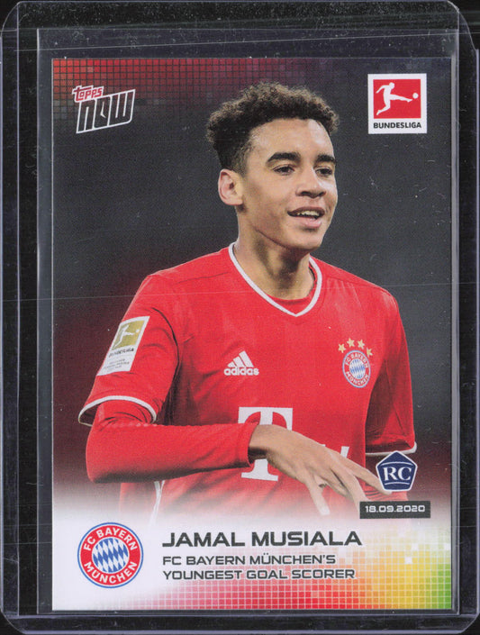 Jamal Musiala Base Merlin Heritage UEFA Champions League 018 NM
