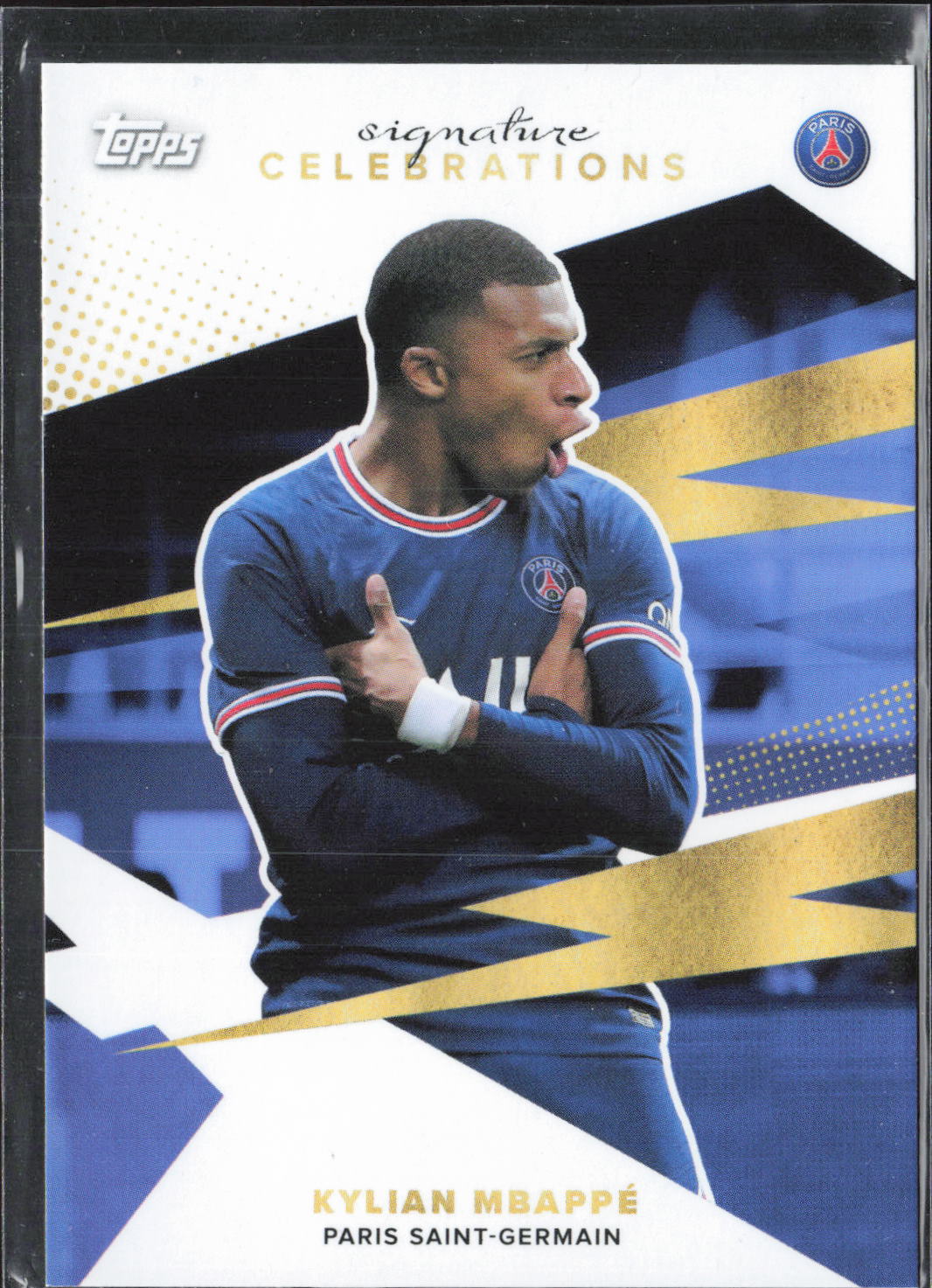 Kylian Mbappé Base Topps Paris Saint-Germain Team Set 32 NM