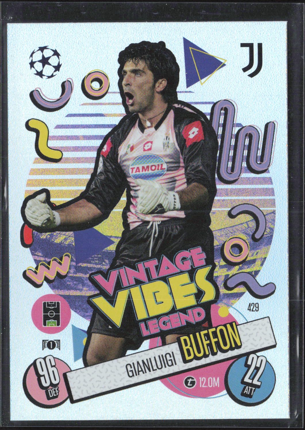 Gianluigi Buffon 1st Edition Topps  Attax UEFA Club Competitions - 1st Edition
