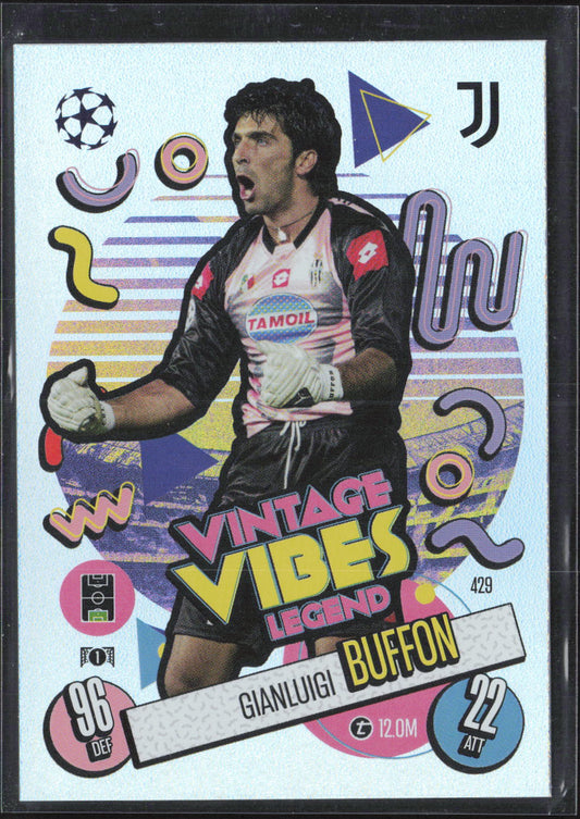 Gianluigi Buffon 1st Edition Topps  Attax UEFA Club Competitions - 1st Edition