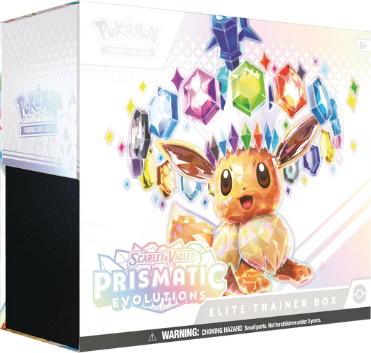 Pokémon Scarlet & Violet – Prismatic Evolutions Elite Trainer Box