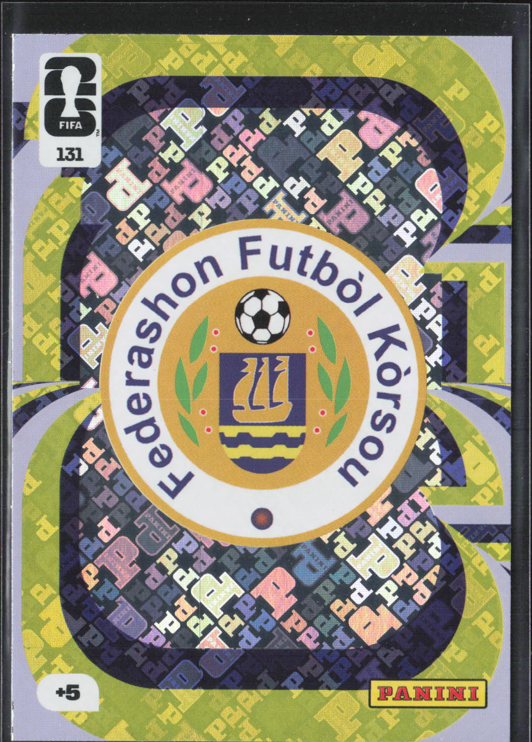 Team Crest Base Panini Adrenalyn XL FIFA World Cup 131 NM