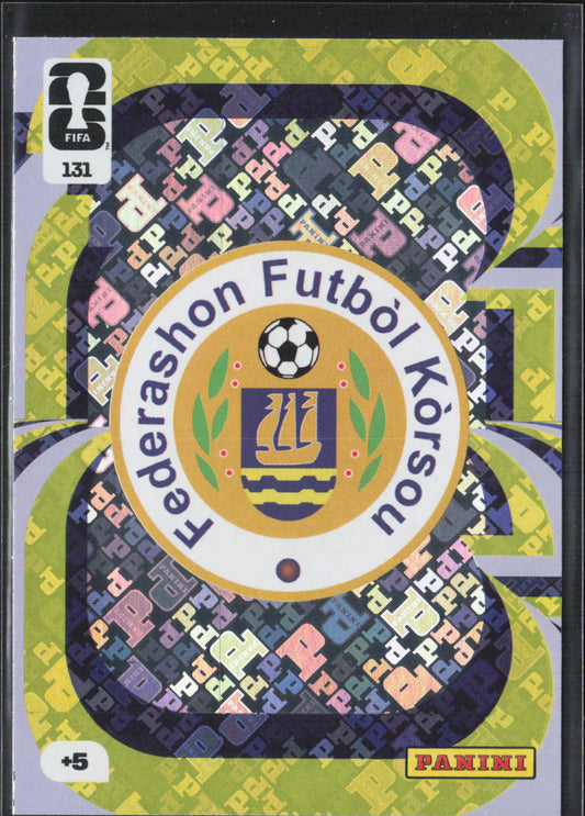 Team Crest Base Panini Adrenalyn XL FIFA World Cup 131 NM