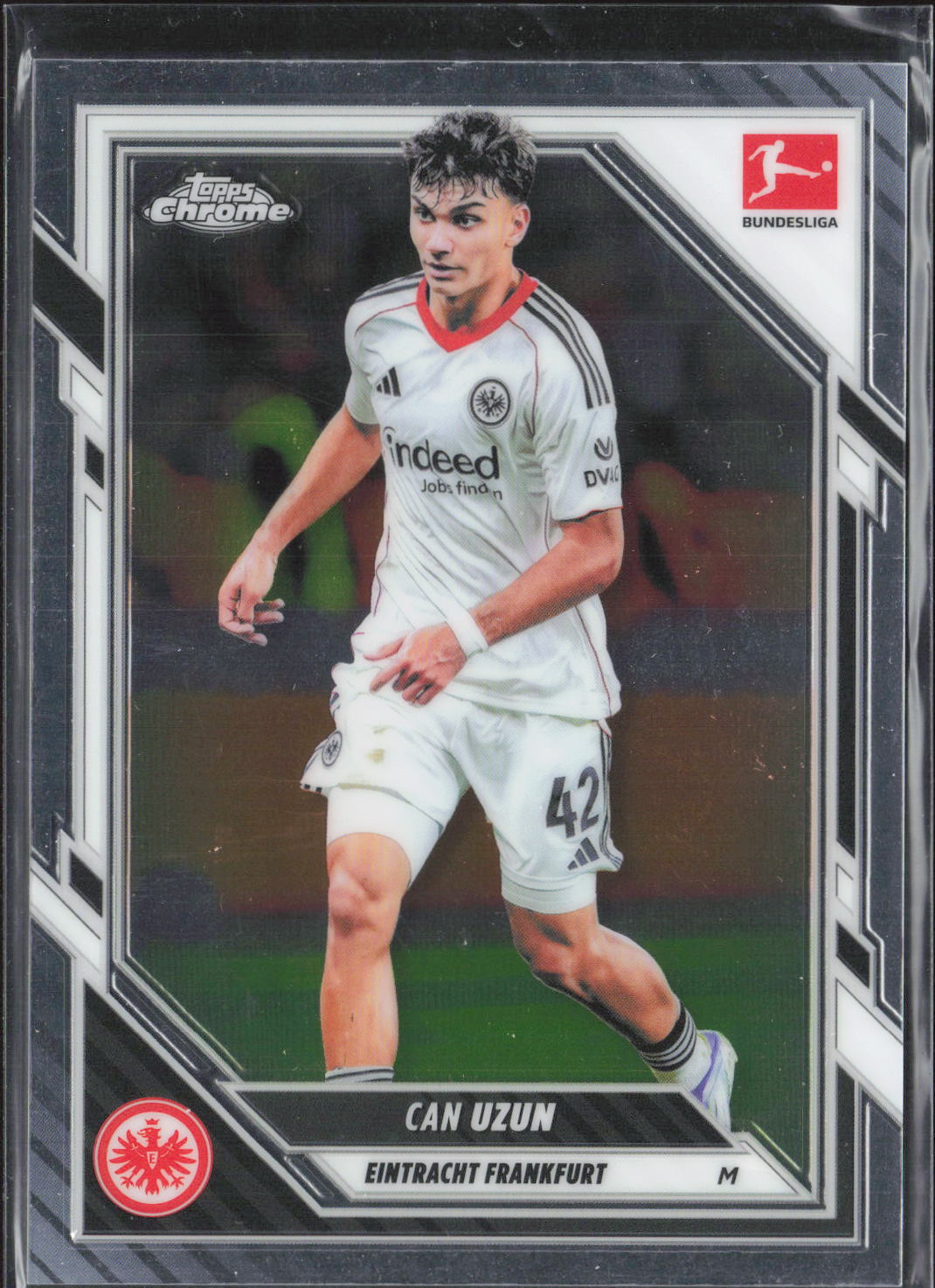 Can Uzun Topps Chrome Bundesliga - Pink 32 NM