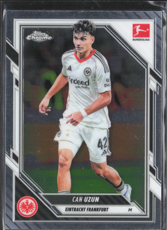 Can Uzun Topps Chrome Bundesliga - Pink 32 NM