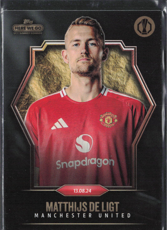 Matthijs de Ligt Topps Here We Go Premier League 125 NM
