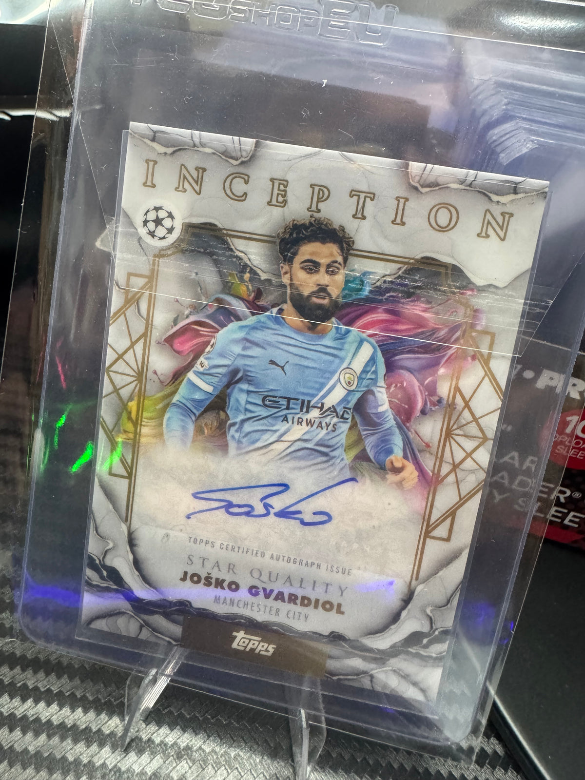 Joško Gvardiol 2025-26 Topps Inception Star Quality Autograph