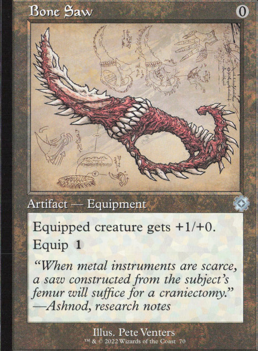 Bone Saw U The Brothers' War: Retro Frame Artifacts 7 NM