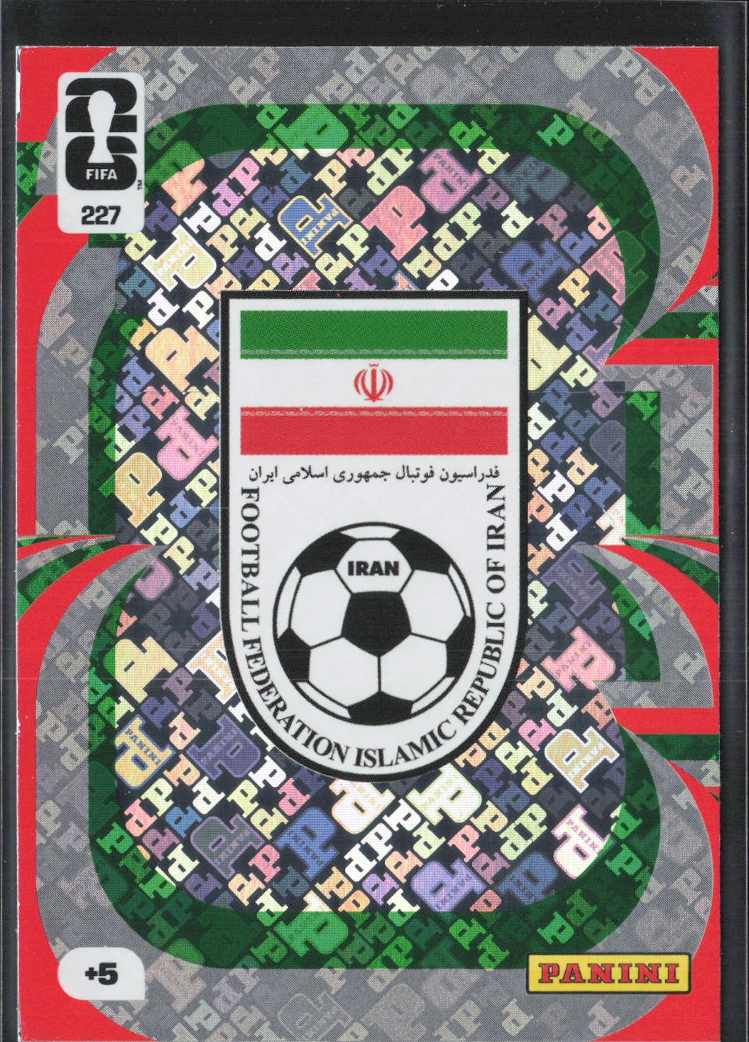 Team Crest Base Panini Adrenalyn XL FIFA World Cup 227 NM