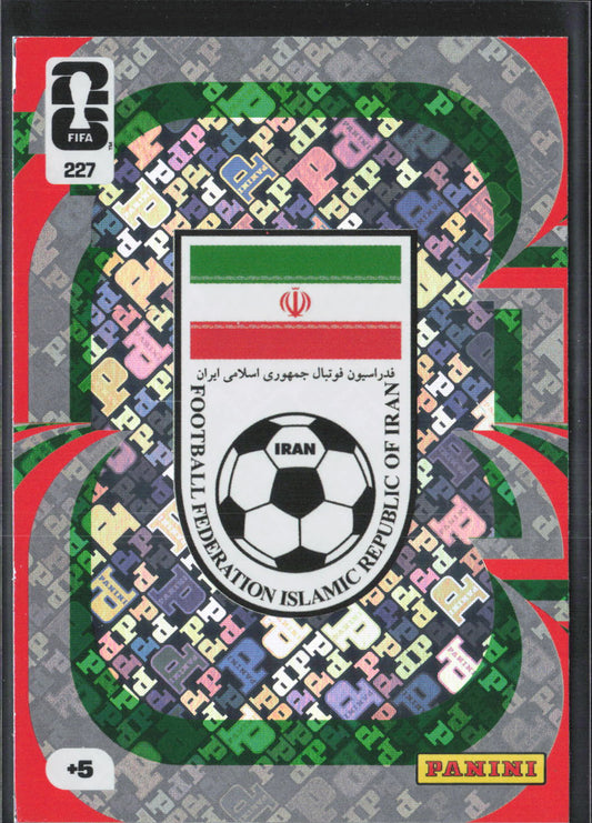 Team Crest Base Panini Adrenalyn XL FIFA World Cup 227 NM