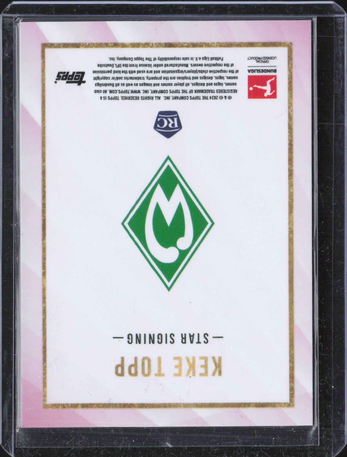 Keke Topp Topps /99 NM