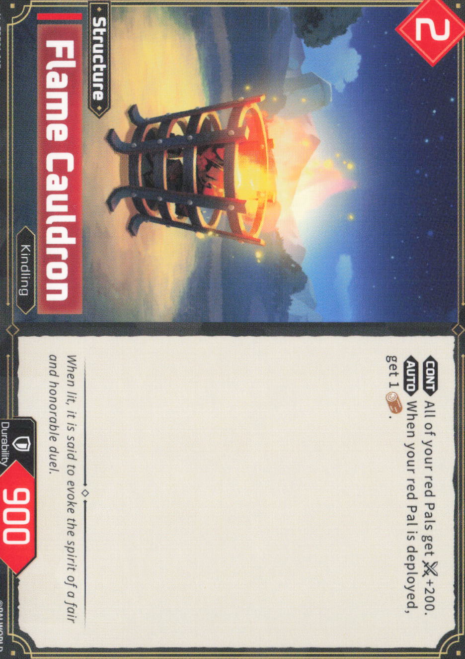 Flame Cauldron Uncommon BP01: Dawn of Palpagos EBP01-017 NM