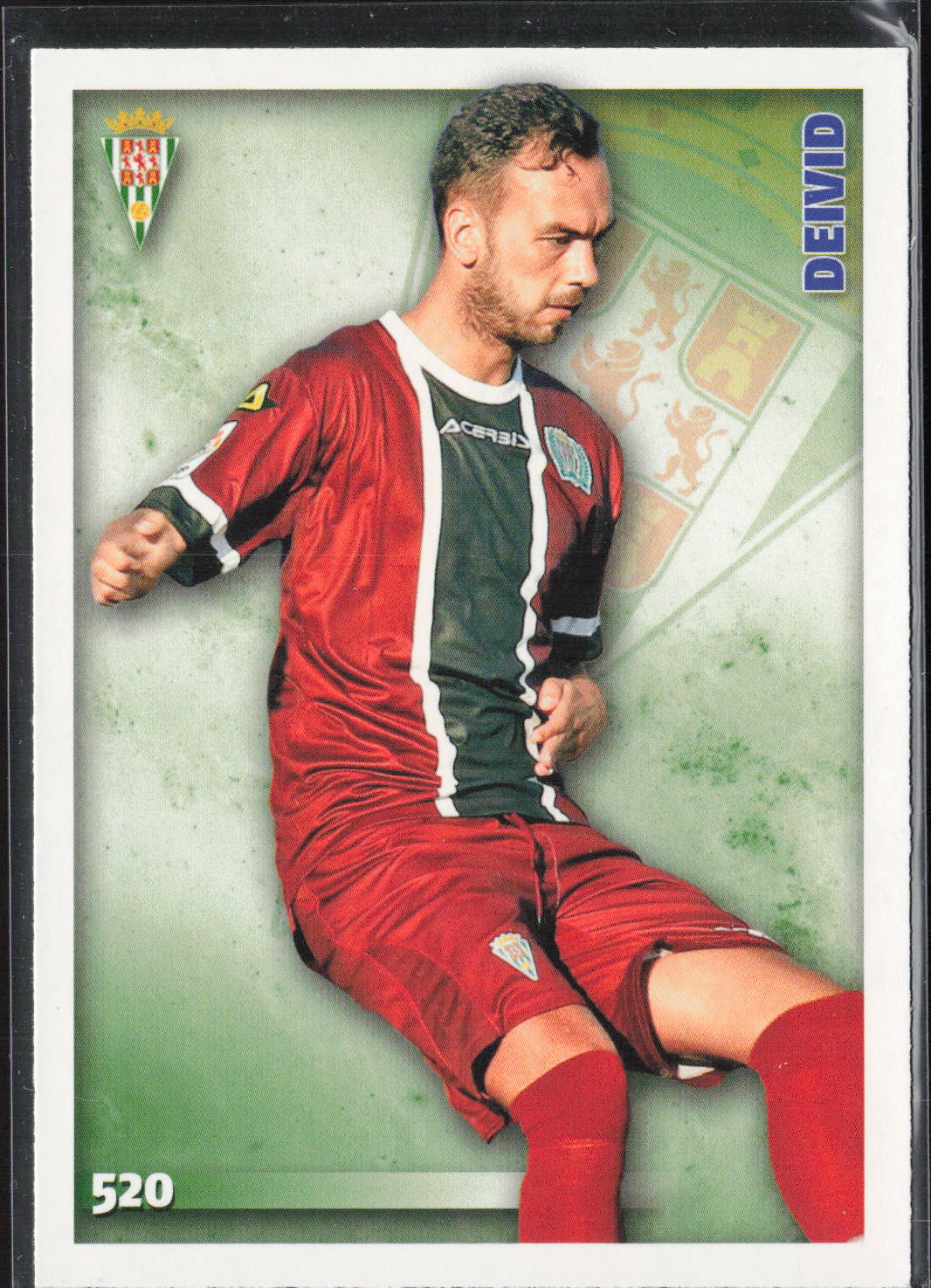 Deivid Base Mundicromo Las Fichas de la Liga 520 NM