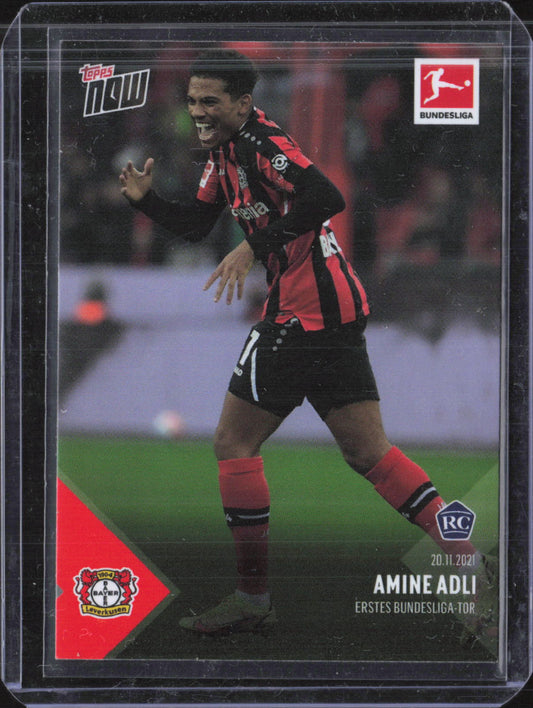 Amine Adli Base Topps Chrome Bundesliga 70 NM