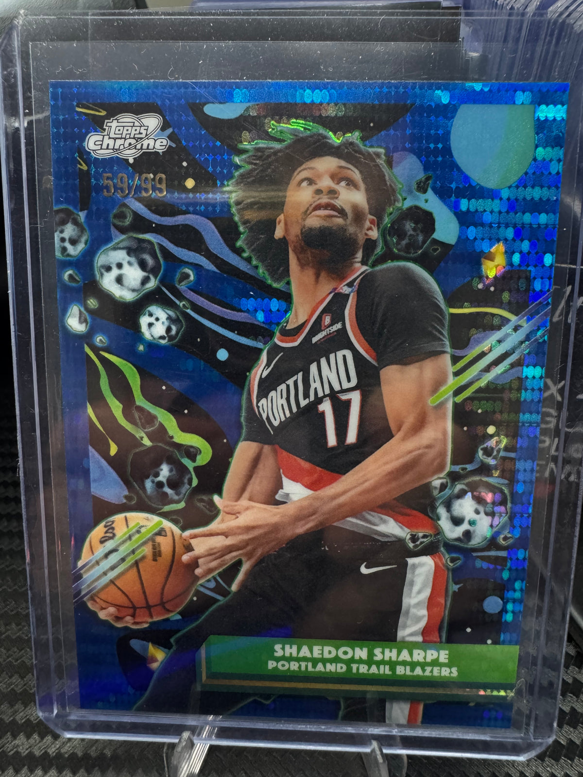 Shaedon Sharpe 2025-26 Topps Chrome Cactus Jack /99 #168