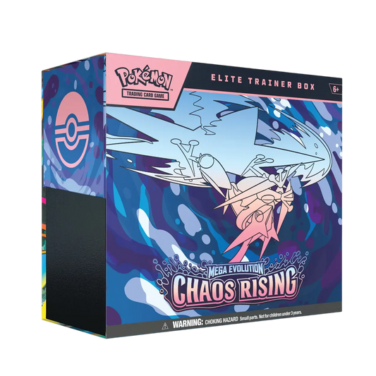 Pokémon Mega Evolutions Chaos Rising Elite Trainer Box