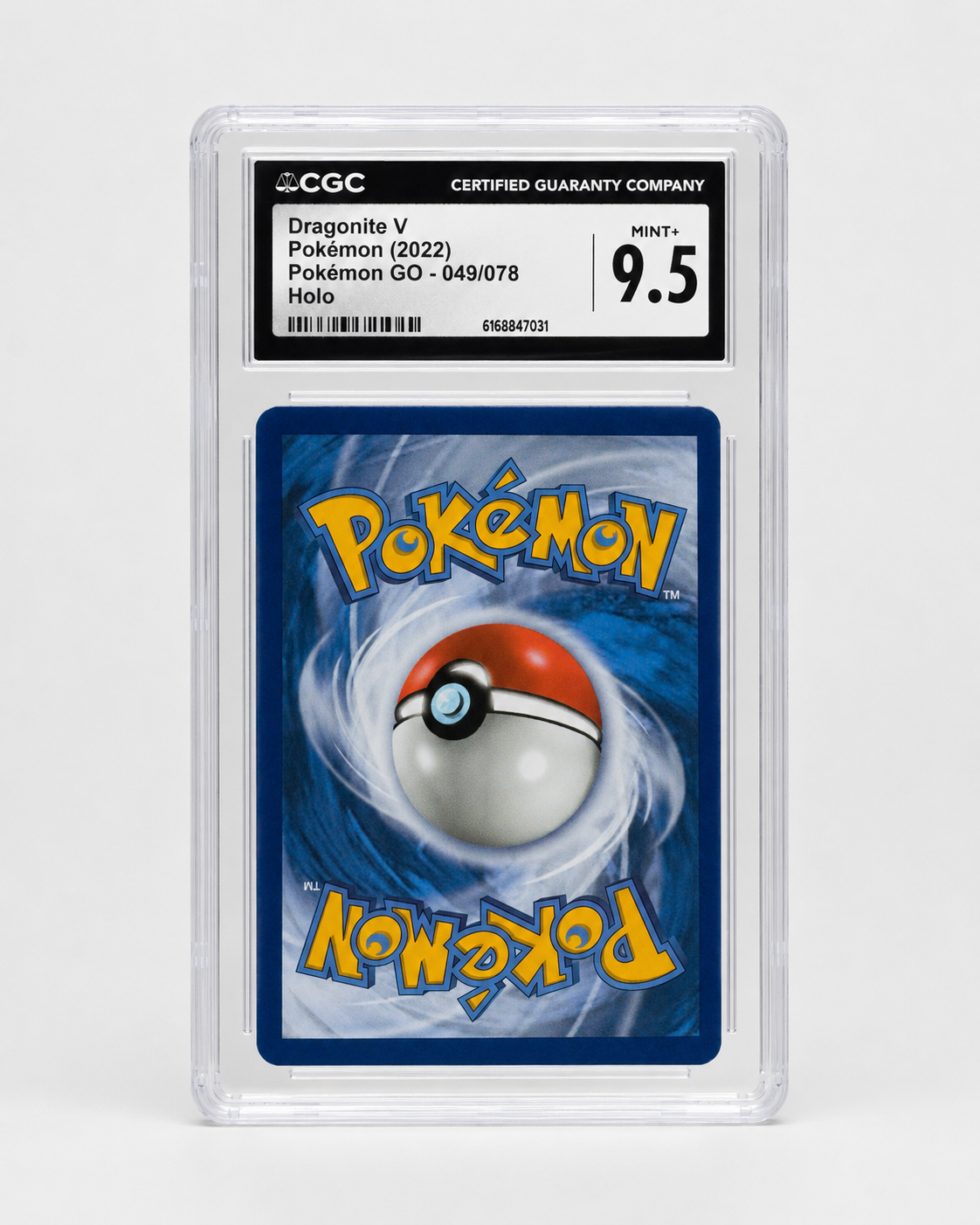 Dragonite V 049/078 Holo – Pokémon GO 2022 – CGC 9.5 Mint+