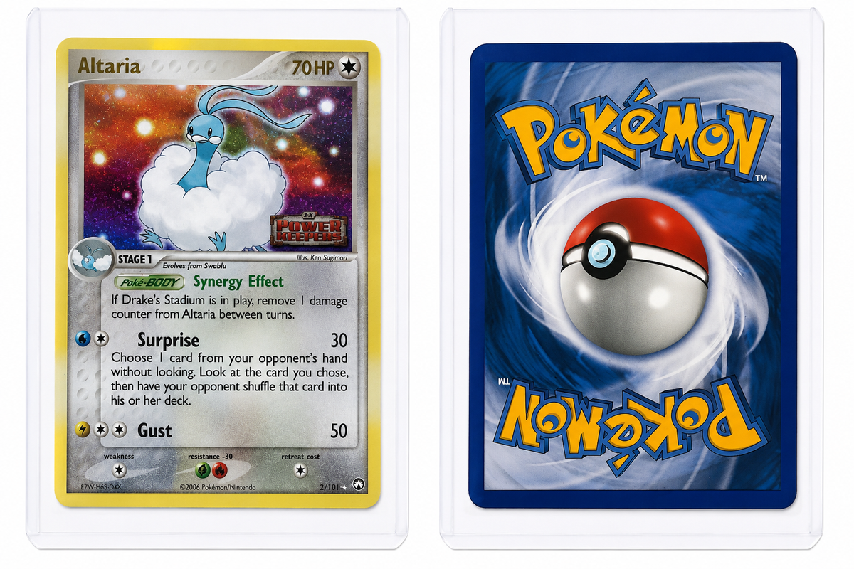 Pokémon Altaria 2/101 Reverse Holo Stamped – EX Dragon Frontiers 2006