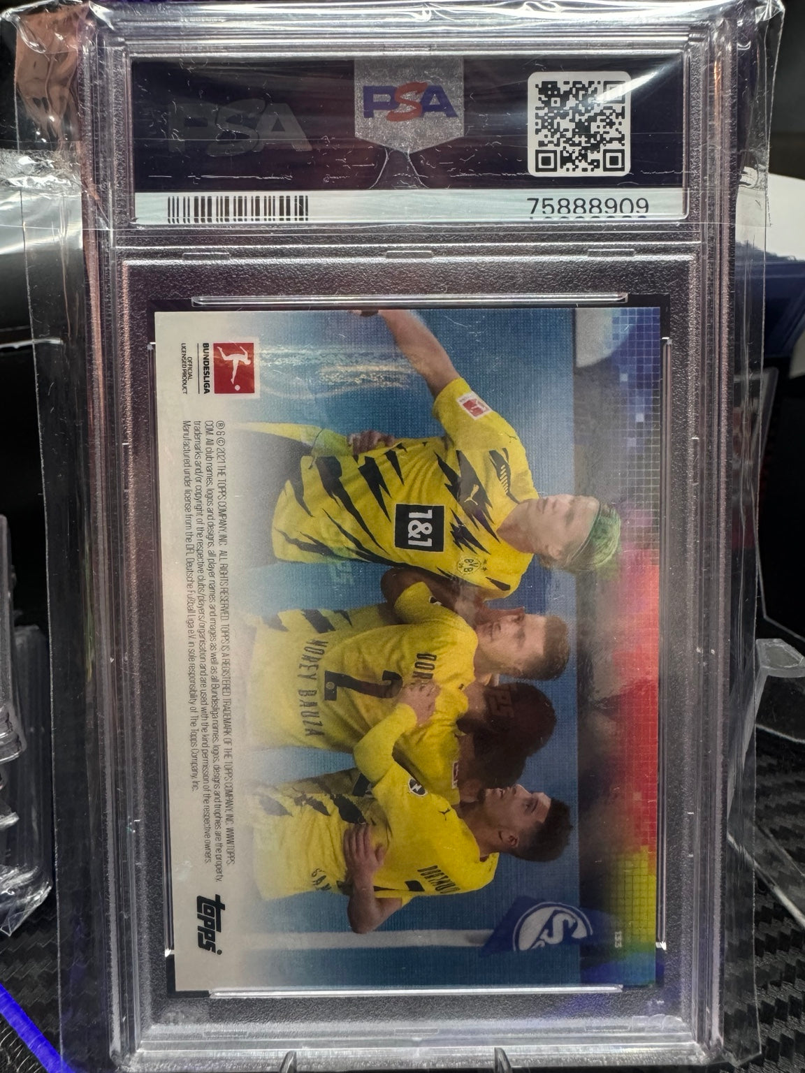 2020-21 Topps Now Borussia Dortmund #133 PSA 10 /322