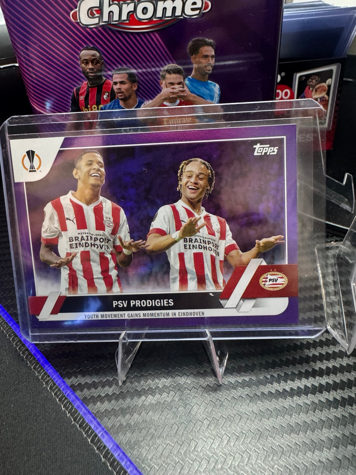 Xavi Simons & Noni Madueke PSV Prodigies /75 Topps
