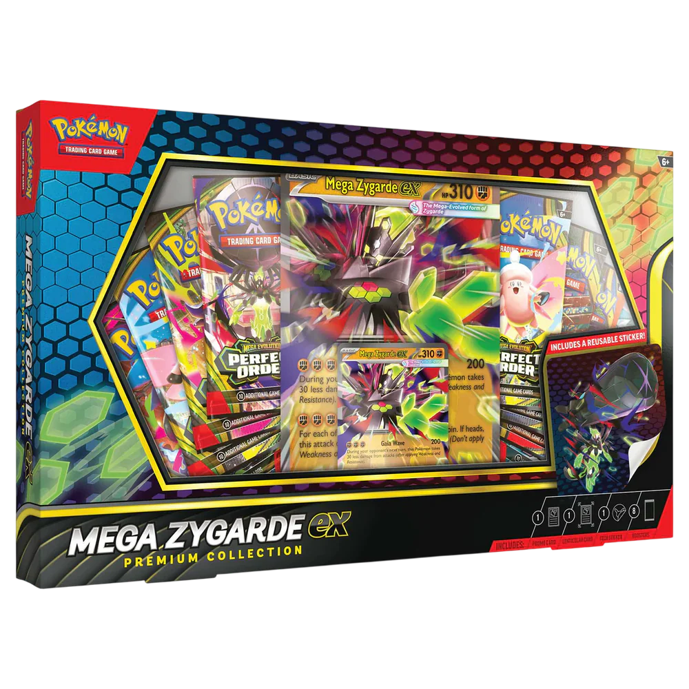 Pokémon Mega Evolution Mega Zygarde EX Premium Collection