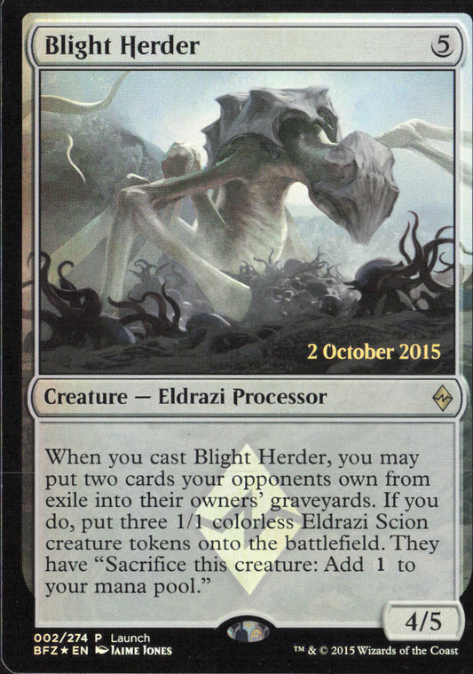 Blight Herder R Battle for Zendikar 2 NM