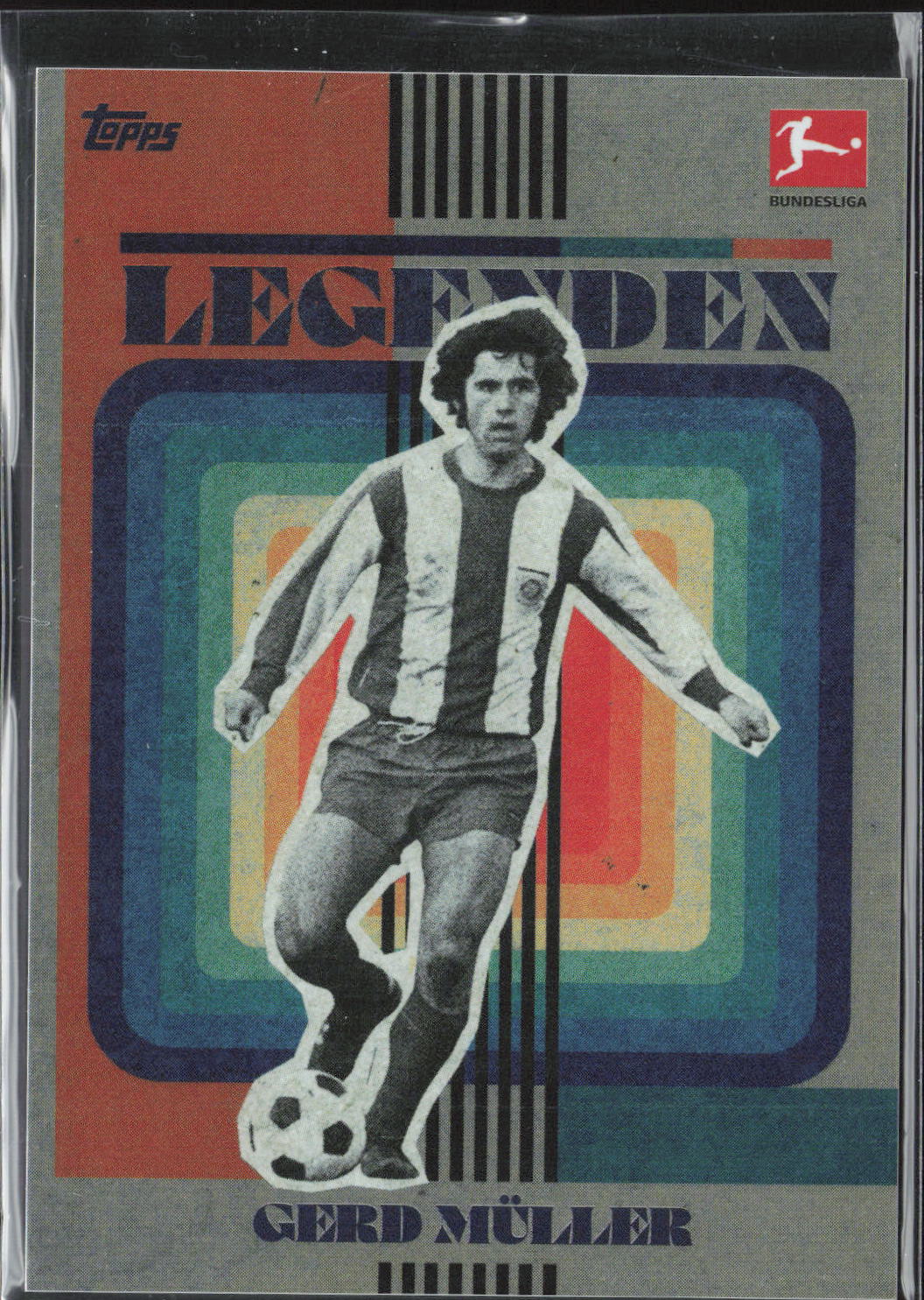 Gerd Müller Base Topps Bundesliga 60 Years Celebration 43 NM