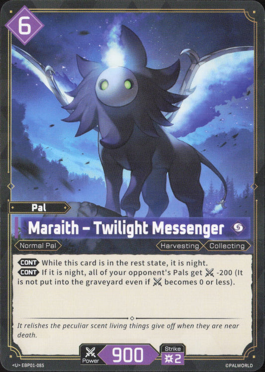 Maraith - Twilight Messenger Uncommon BP01: Dawn of Palpagos EBP01-085 NM