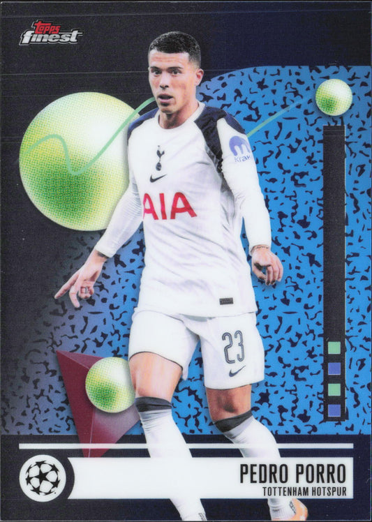Pedro Porro Base Topps Chrome Premier League 132 NM