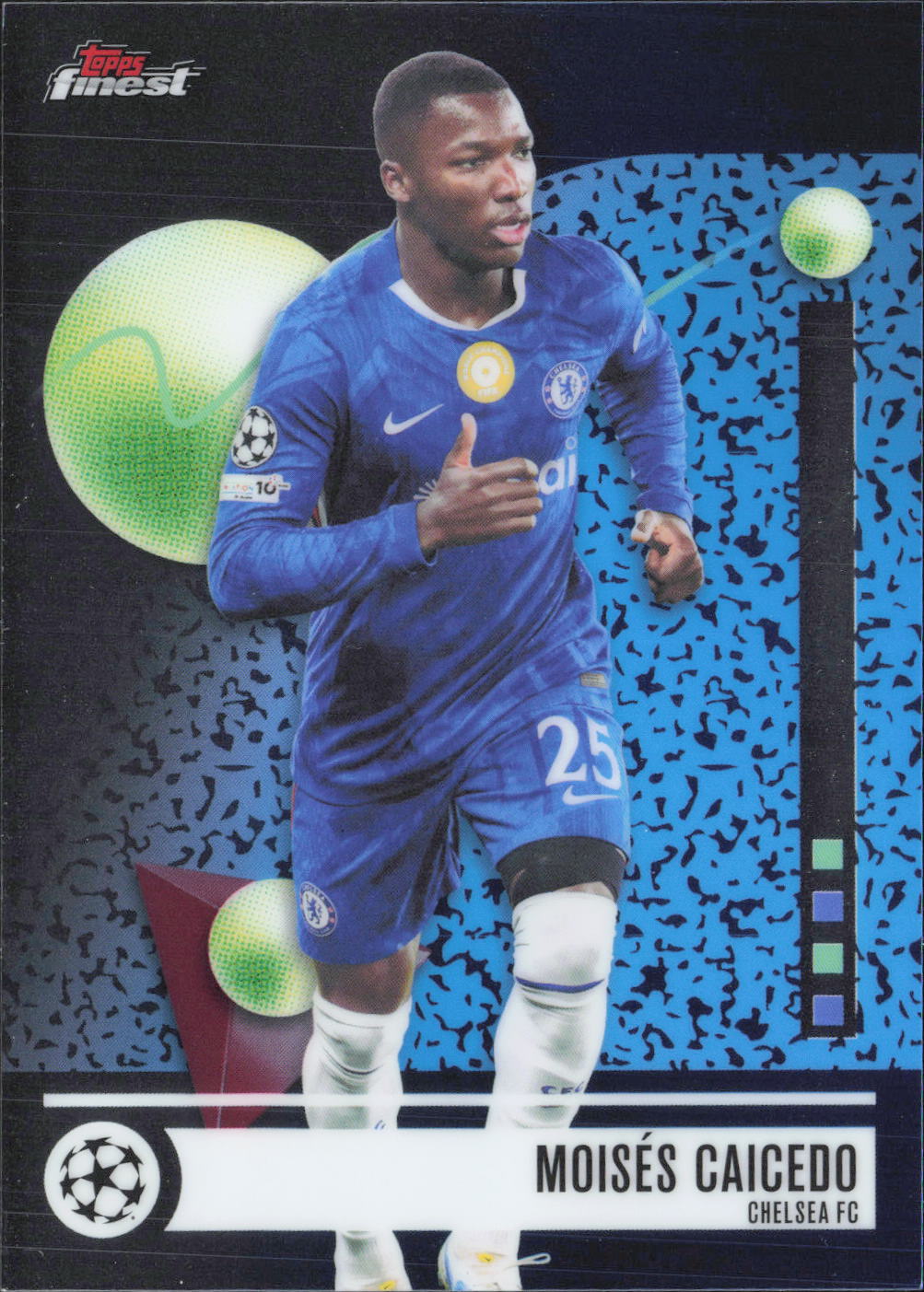 Moisés Caicedo Golden Future Topps Chelsea Fan Set - Golden Future CFCG-1 NM
