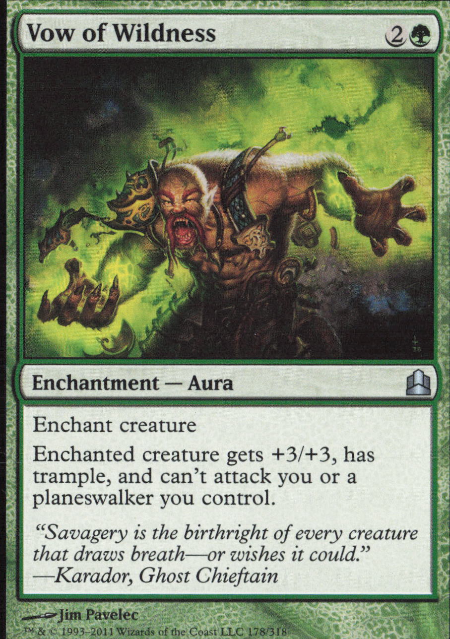 Vow of Wildness U Commander 178 NM