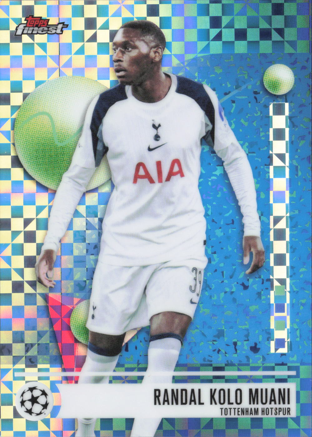 Randal Kolo Muani Base Finest UEFA Club Competitions 179 NM