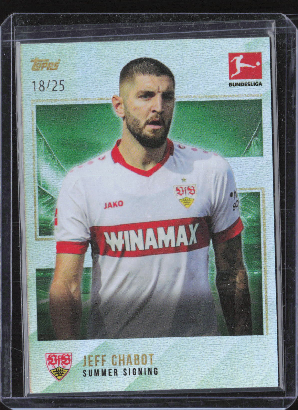 Jeff Chabot Base Topps /25 NM