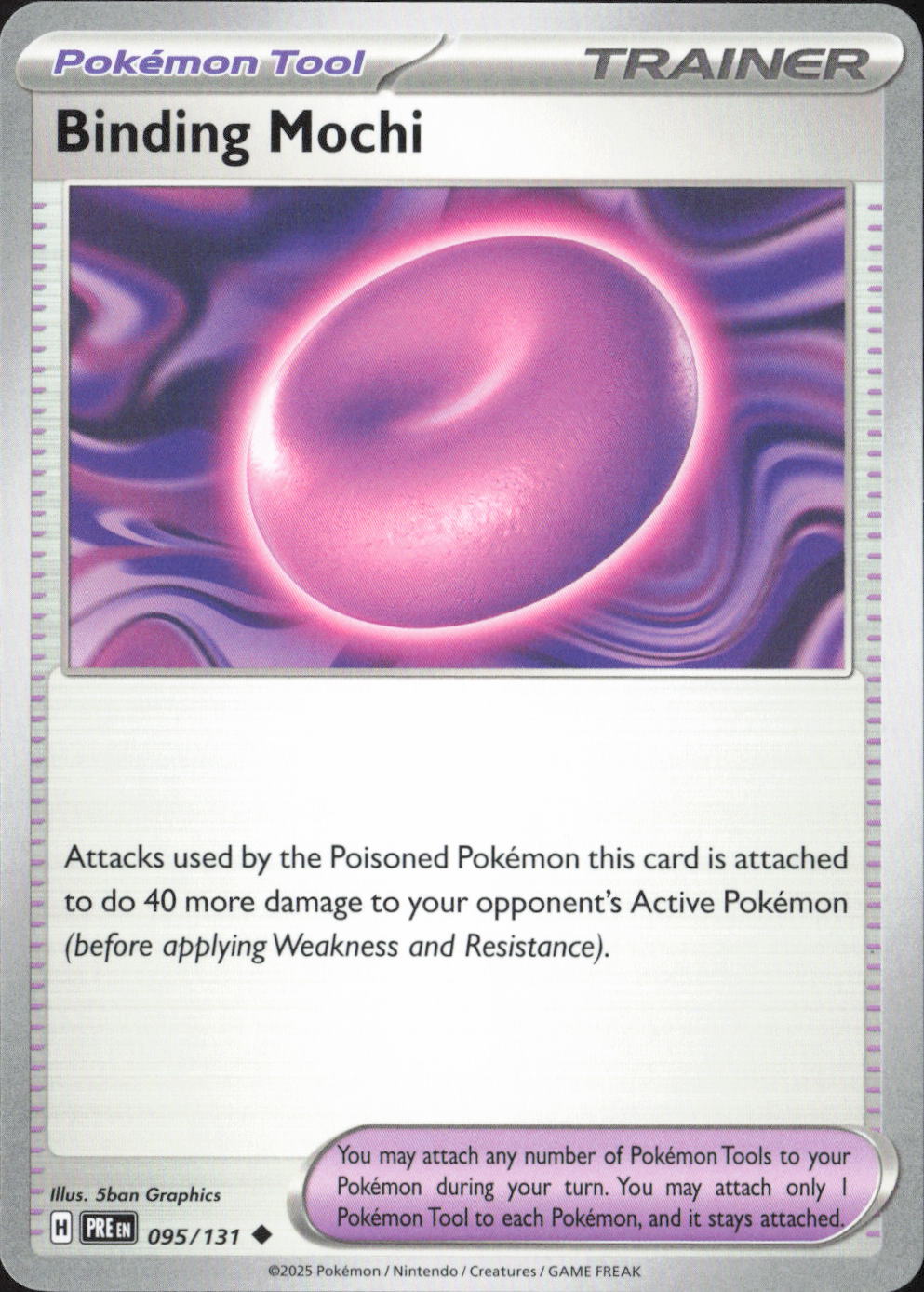 Binding Mochi Uncommon SV: Prismatic Evolutions 095/131 NM