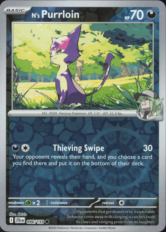 N's Purrloin Common SV09: Journey Together 096/159 NM