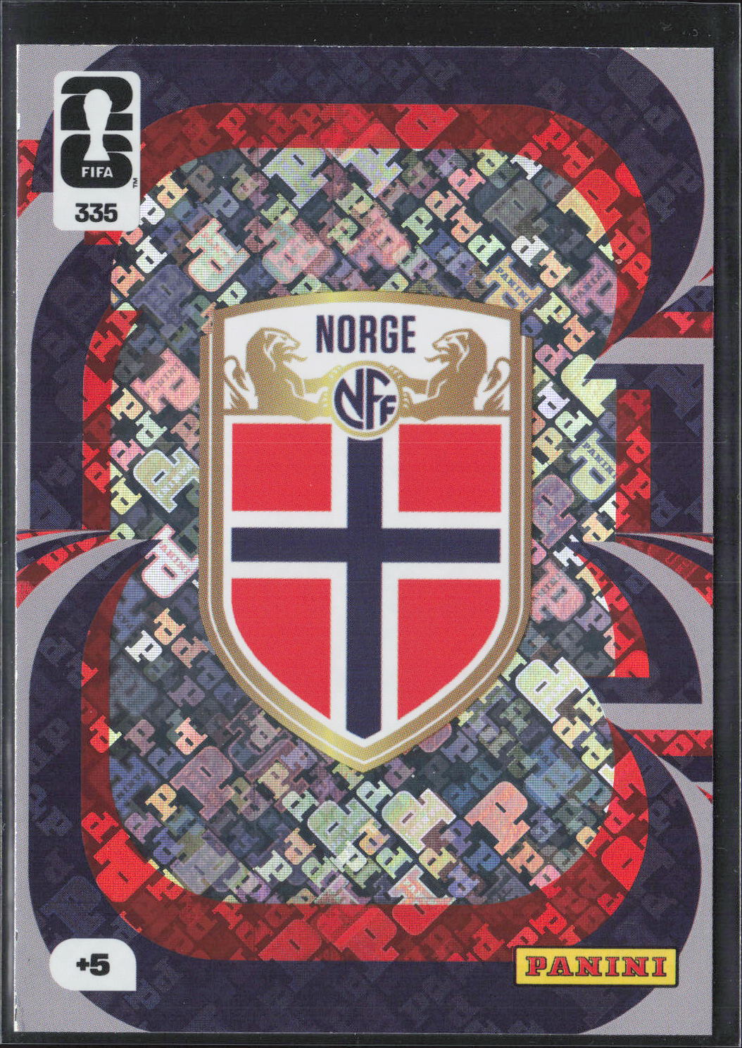 Team Crest Base Panini Adrenalyn XL FIFA World Cup 335 NM