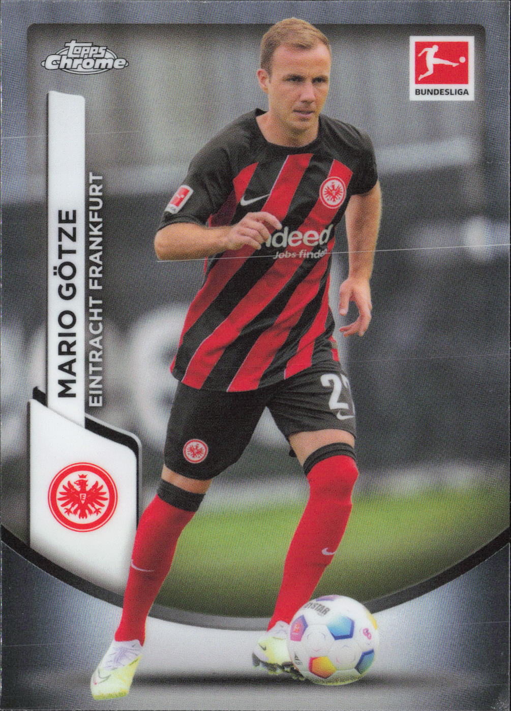 Mario Götze Base Topps Chrome Bundesliga 31 NM