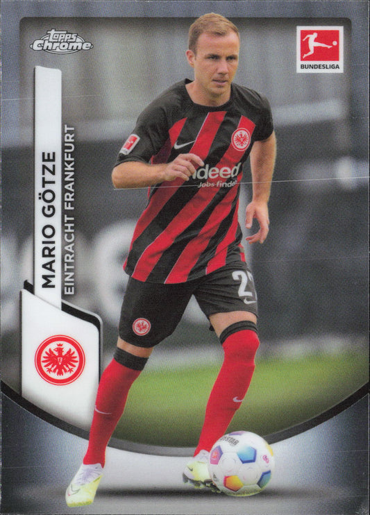 Mario Götze Base Topps Chrome Bundesliga 31 NM