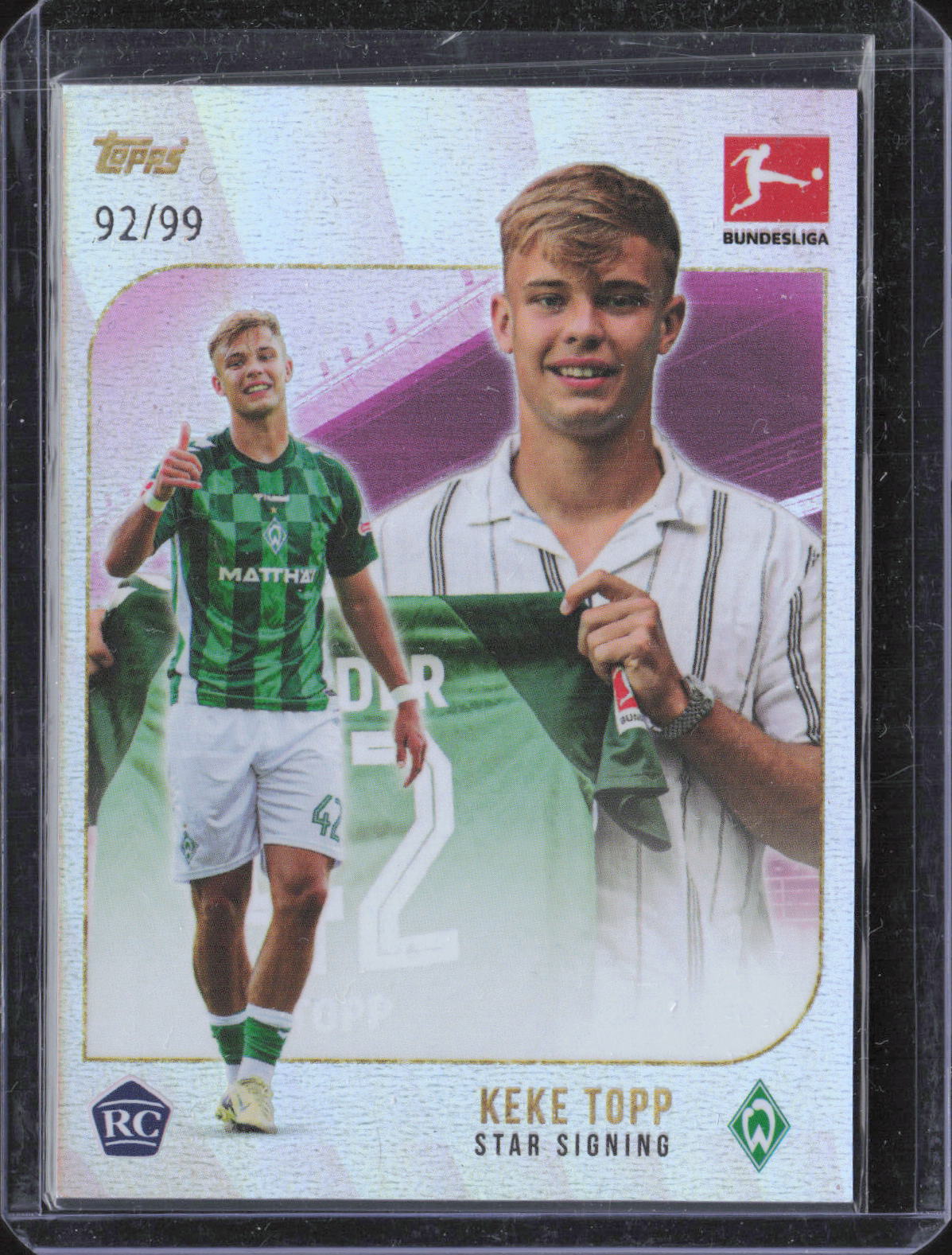 Keke Topp Base Topps Summer Signings Bundesliga /99 NM