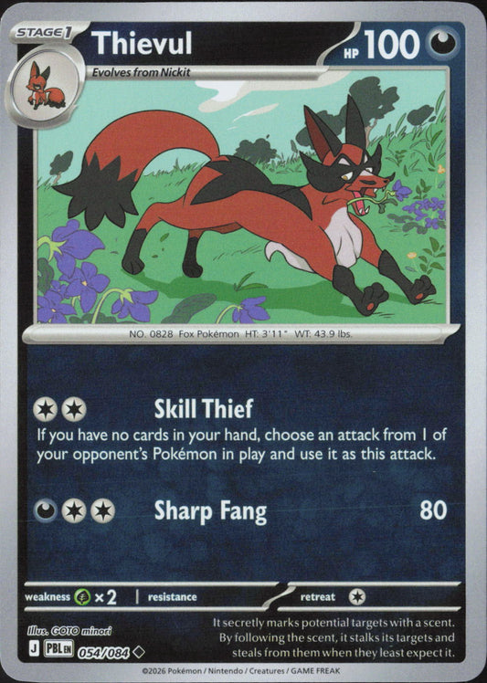 Thievul Uncommon ME05: Pitch Black 054/084 NM