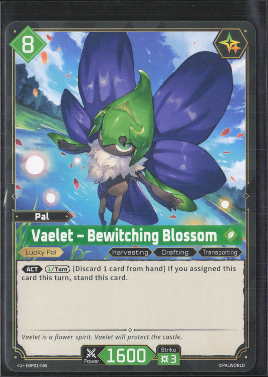 Vaelet - Bewitching Blossom Uncommon BP01: Dawn of Palpagos EBP01-055 NM