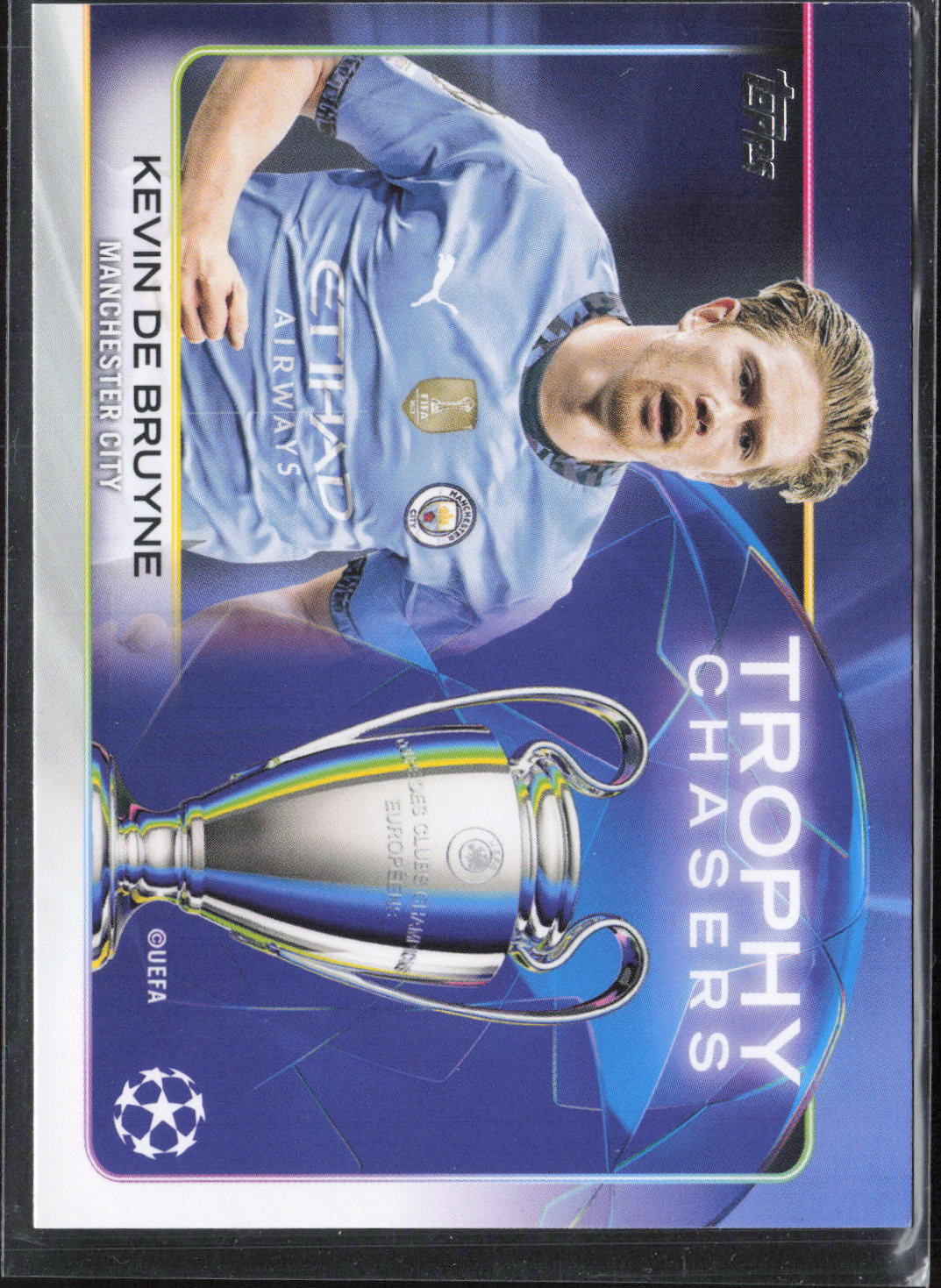 Kevin De Bruyne Trophy Chasers Topps UEFA Club Competitions - Trophy Chasers