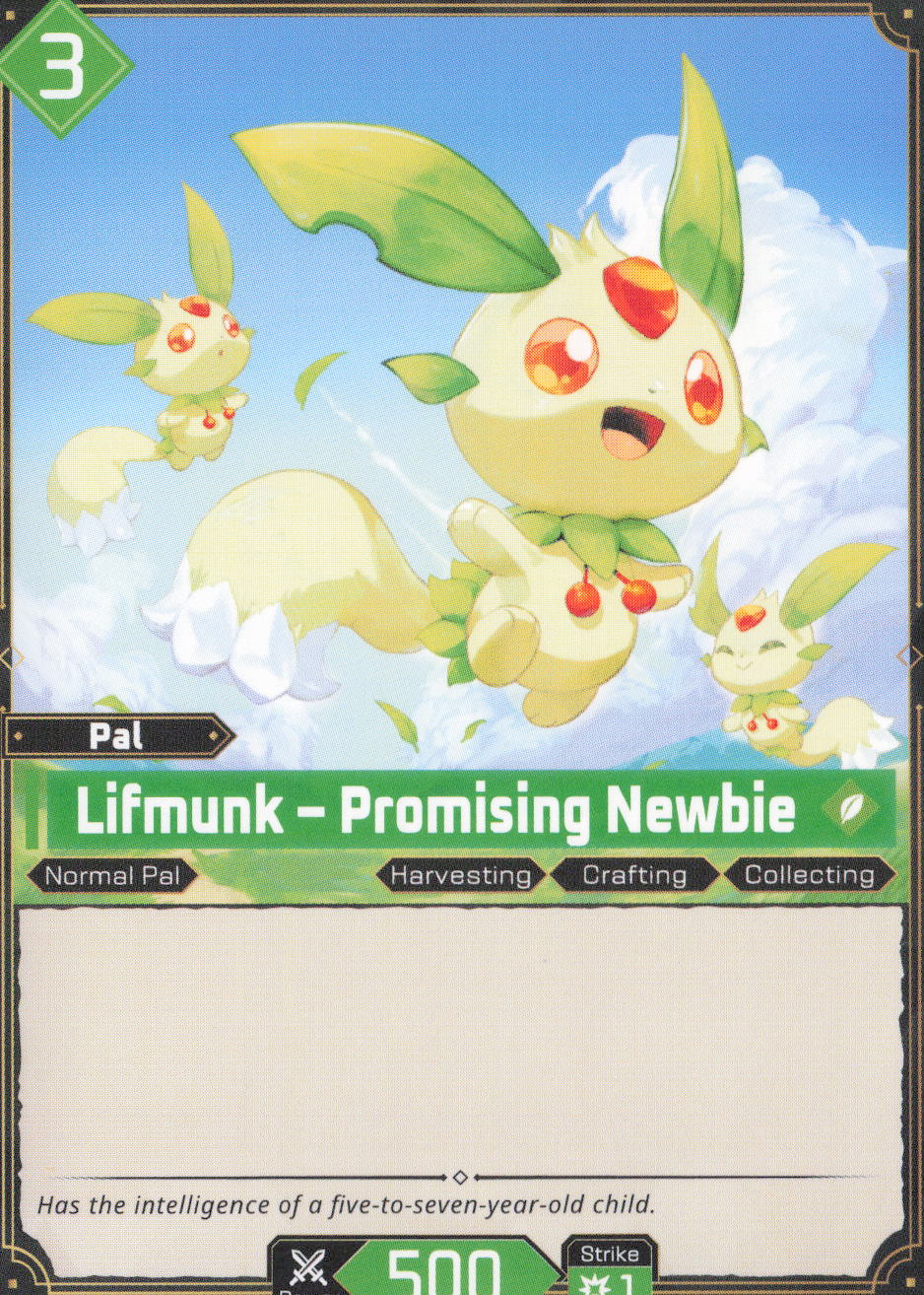 Lifmunk - Promising Newbie Common BP01: Dawn of Palpagos EBP01-056 NM