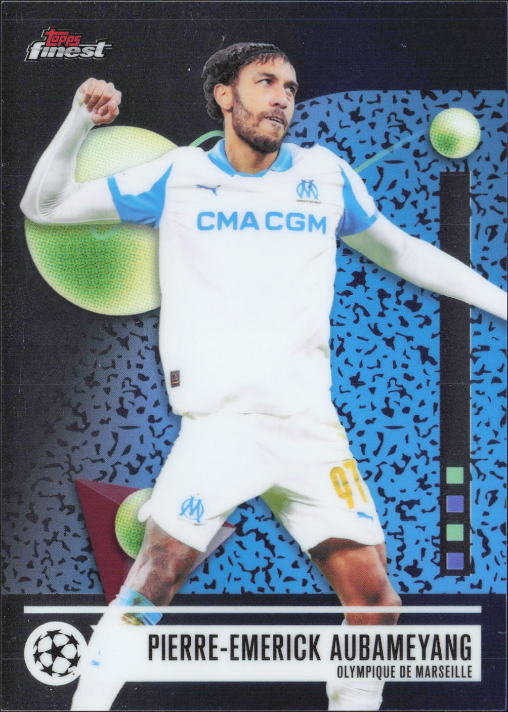 Pierre-Emerick Aubameyang Base Finest UEFA Club Competitions 156 NM