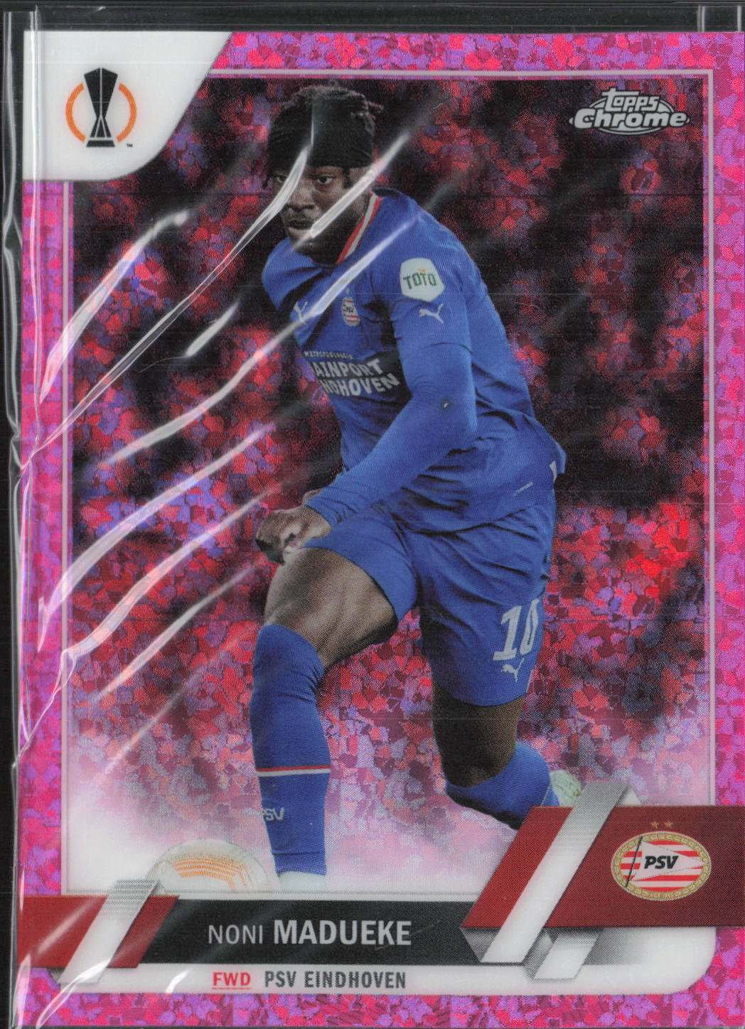 Noni Madueke Base Topps Chrome UEFA Club Competitions /175 NM