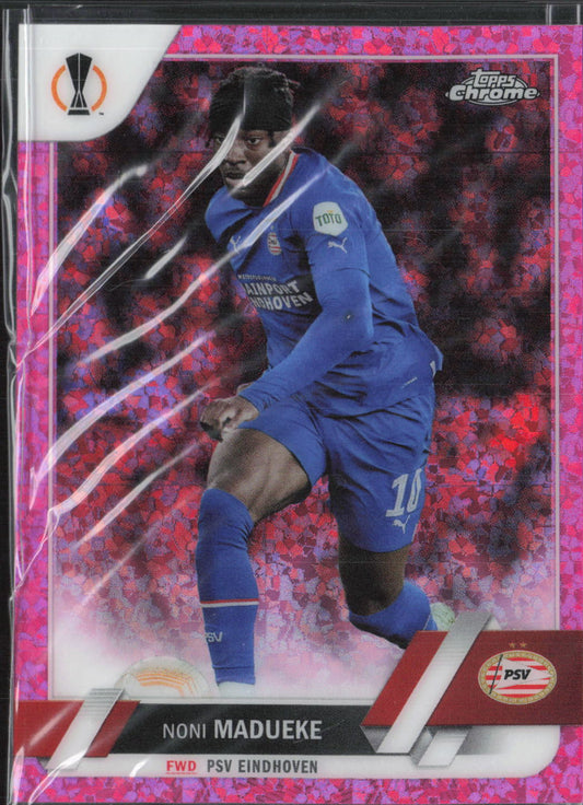 Noni Madueke Base Topps Chrome UEFA Club Competitions /175 NM