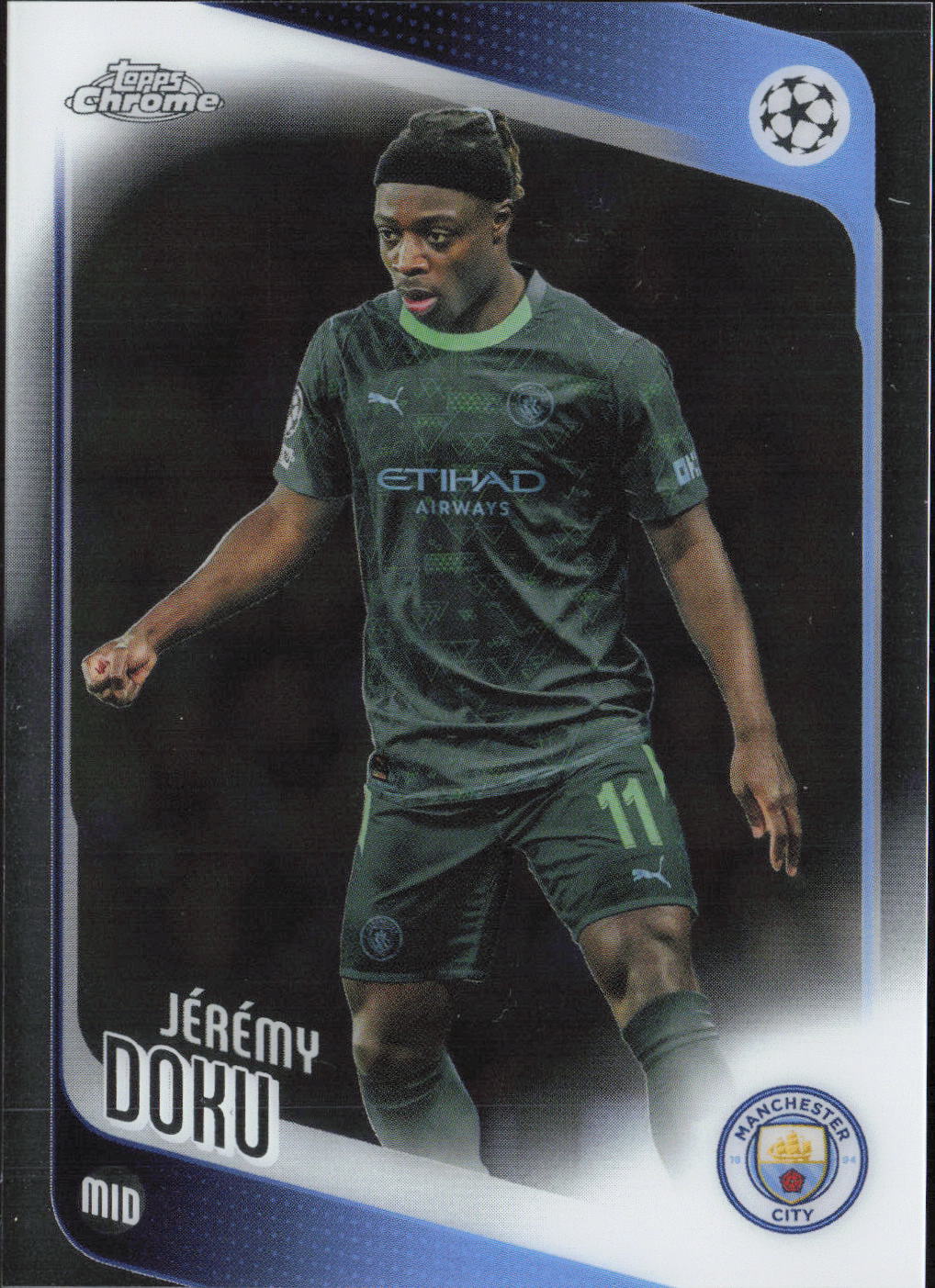 Jérémy Doku Base Topps UEFA Club Competitions 47 NM