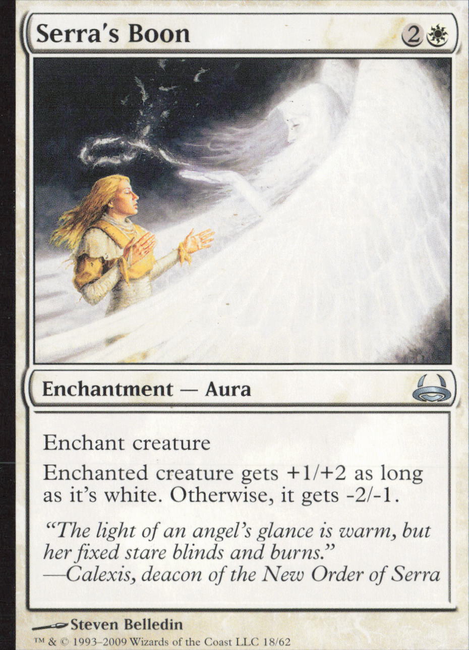 Serra's Boon U Duel Decks: Anthology 18 NM